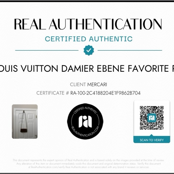 Louis Vuitton Damier Ebene Favorite PM - Picture 16 of 16